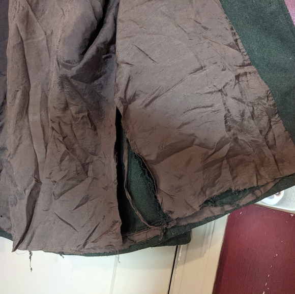 SOLD ✅ Gap Size L Wool Coat Green - Picture 4 of 9